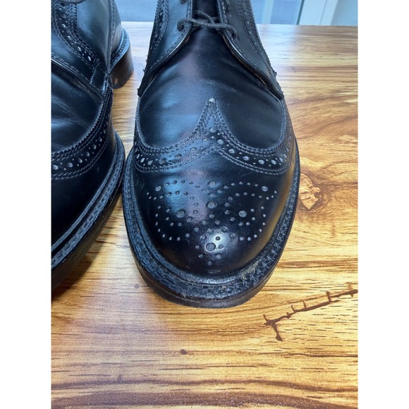 Allen Edmonds Black Macneil Wingtip Oxfords Sz 10.5 main image 8